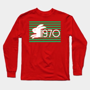 1970 SOUTH SYDNEY RABBITOHS - Sattler's Bunnies Long Sleeve T-Shirt